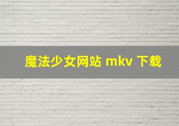 魔法少女网站 mkv 下载